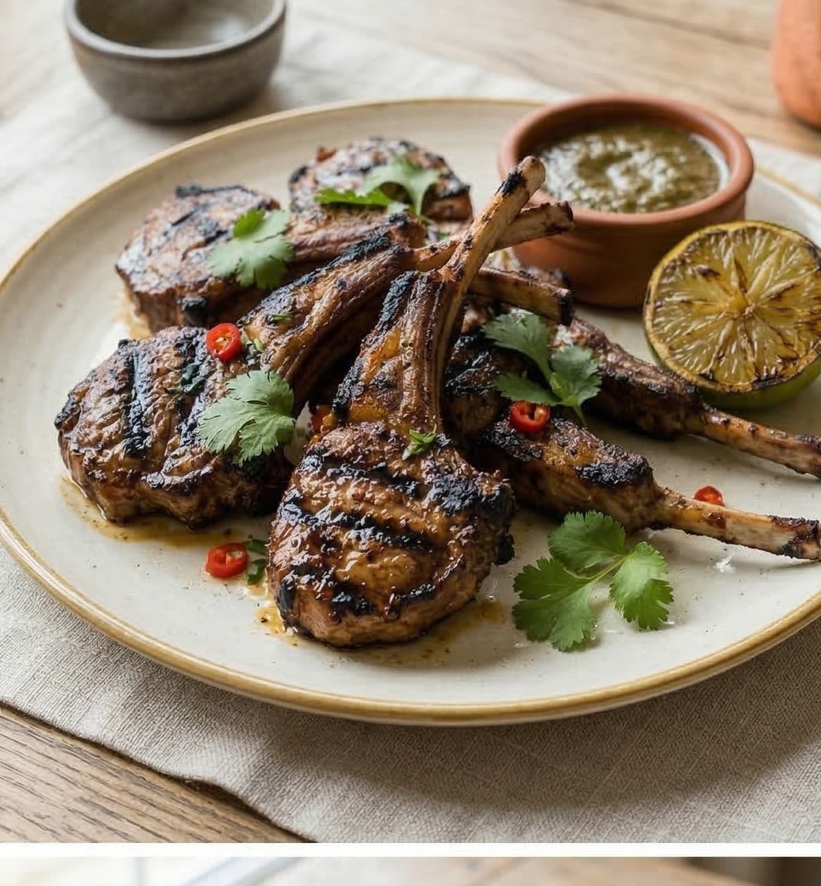 Grilled Baby Chops